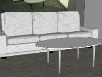 Sketchup mẫu ghế sofa cho phòng khách đẹp