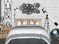 Sketchup thiết kế nội thất phòng ngủ hiện đại