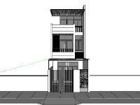 Su nhà phố 3 tầng 5x23.5m