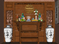Su nội thất phòng thờ đẹp