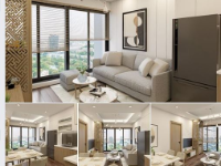 Su20 vray 4.1.3 model nội thất chung cư hiện đại