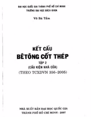 Tài liệu Kết cấu bê tông cốt thép tập 2