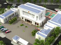 Thi công UBND Xã Di Trạch file autocad