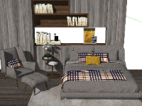Thiết kế 3d phòng ngủ đẹp