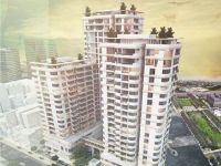 Thiết kế 3DMAX Khu dân cư - Chung cư cao tầng