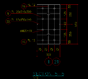 Thiết kế Autocad Chi tiết kết cấu nhà xưởng