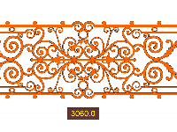 Mẫu lan can CNC đẹp,cad lan can,autocad cnc lan can đẹp