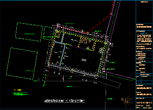 Thiết kế Autocad Nhà xưởng sửa chữa ô tô