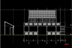 Thiết kế cad Nhà phố hiện đại và sang trọng năm 2016