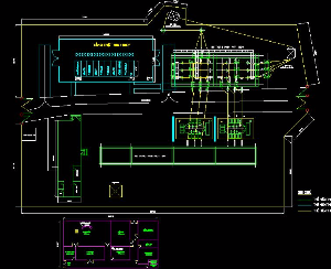 Thiết kế cad_ Bản vẽ Trạm biến áp 110kV chợ lớn