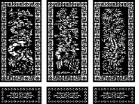 Thiết kế cổng 4 cánh siêu hot cnc