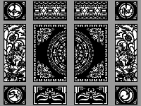 Thiết kế cổng cnc 4 cánh vạn sự như ý mới nhất