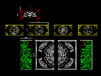 Thiết kế file autocad cổng CNC đẹp