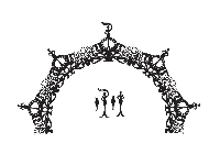 Thiết kế hoa văn cnc cổng cưới trên corel