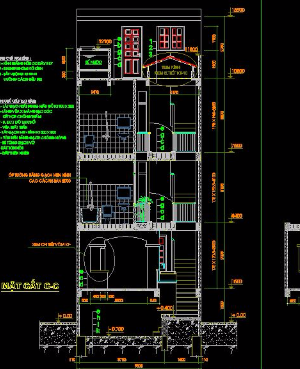 Thiết kế kiến trúc,Nhà phố 4 tầng,nhà phố kiến trúc đẹp