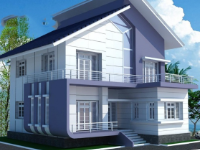 Thiết kế mẫu Biệt thự 2 tầng 11x11.8m