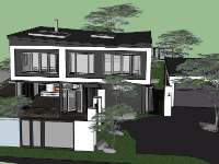 Thiết kế mẫu biệt thự 2 tầng đẹp