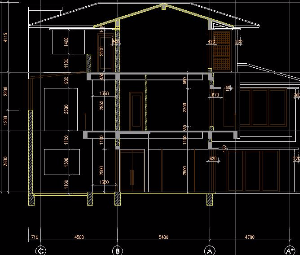 Thiết kế biệt thự,biệt thự 3 tầng,nhà kích thước 35 x 16m