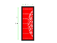 Thiết kế mẫu Cửa CNC file dxf hoa văn đẹp nhất