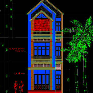 Thiết kế mẫu nhà phố 5,1X16,5m