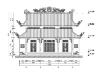 Thiết kế mẫu Nhà thờ họ đẹp file cad