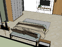 Thiết kế mẫu nội thất phòng ngủ đơn giản mới
