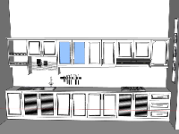 Thiết kế mẫu sketchup nội thất phòng bếp 3d