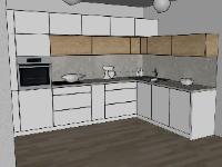 Thiết kế mẫu su nội thất phòng bếp