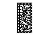 Thiết kế mẫu Vách ngăn cnc dxf