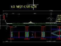 Thiết kế môn học cầu thép thiết kế cầu dầm liên hợp L = 33m đầy đủ bản vẽ và thuyết minh