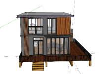 Nhà phố 2 tầng,model su nhà phố 2 tầng,file su nhà phố 2 tầng,sketchup nhà phố 2 tầng,nhà phố 2 tầng file su