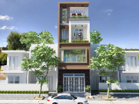 Thiết kế nhà phố 4 tầng 5x12m (PA mặt bằng + file sketchup)