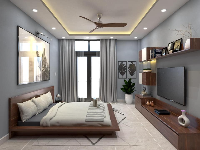 Thiết kế nội thất phòng ngủ 3d model su