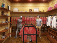 Thiết kế nội thất shop quần áo trẻ em