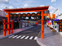 Thiết kế phố đi bộ - tokyo street