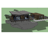 sketchup biệt thự 1 tầng,biệt thự 1 tầng file su,dựng 3d su biệt thự 1 tầng