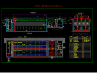 Thiết kế tổng thể bể lắng Lamella