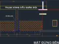 Thiết kế trạm xăng dầu 01 KT-KC