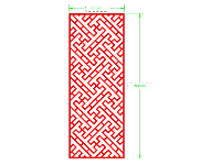 Thiết kế Vách ngăn CNC file dxf đẹp nhất