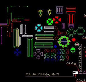 Thư viện autocad các loại cần thiết cho vẽ bản vẽ xây dựng