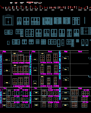 Thư viên Autocad đầy đủ từ kiến trúc, kết cấu, đồ dùng đến thi công