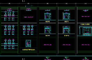 Thư viện autocad_ Bản vẽ thiết kế tủ điện