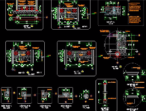 Thư viện Autocad_Bản vẽ UBND xã