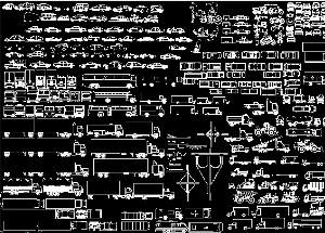 Thư Viện Bản Vẽ Autocad Các Loại Phương Tiện Giao Thông