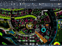 Thư viện CAD 81 file cảnh quan + quy hoạch