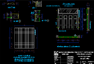 Thư viện CAD  chi tiết cửa