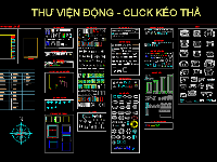 Thư viện Cad tổng hợp đầy đủ - Có danh mục