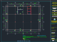 Thư viện cad_ Mặt bằng kết cấu bệnh viện