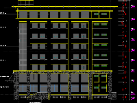 Thư viện cad_Mẫu bản vẽ Nhà trụ sở 8 tầng + tầng hầm