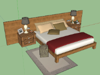 Thư viện sketchup_Tổng hợp các loại giường ngủ